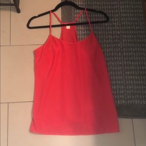J. Crew Red Cami Tank